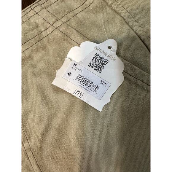 NWT Altar’d State Y2K Cargo Pants Women 32 Olive Green Grunge 90s Gorp Chunky - Picture 14 of 15